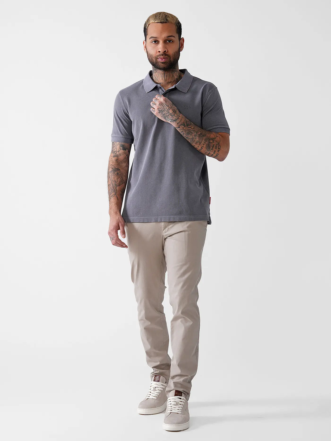 JOOP | Poloshirt AMBROSIAN | grau